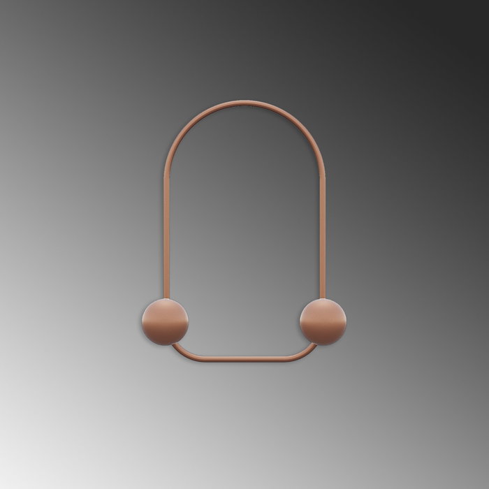 Wallity Frog-C Gancho de Pared de Metal Cobre Wallity Frog-C Gancho de Pared de Metal Cobre